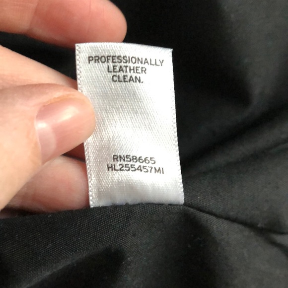 Leather moto  jacket - Picture 7 of 7